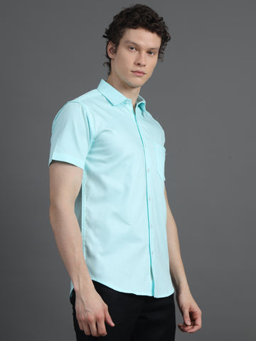 JAGURO Mans HALF SLEEVE SHIRT