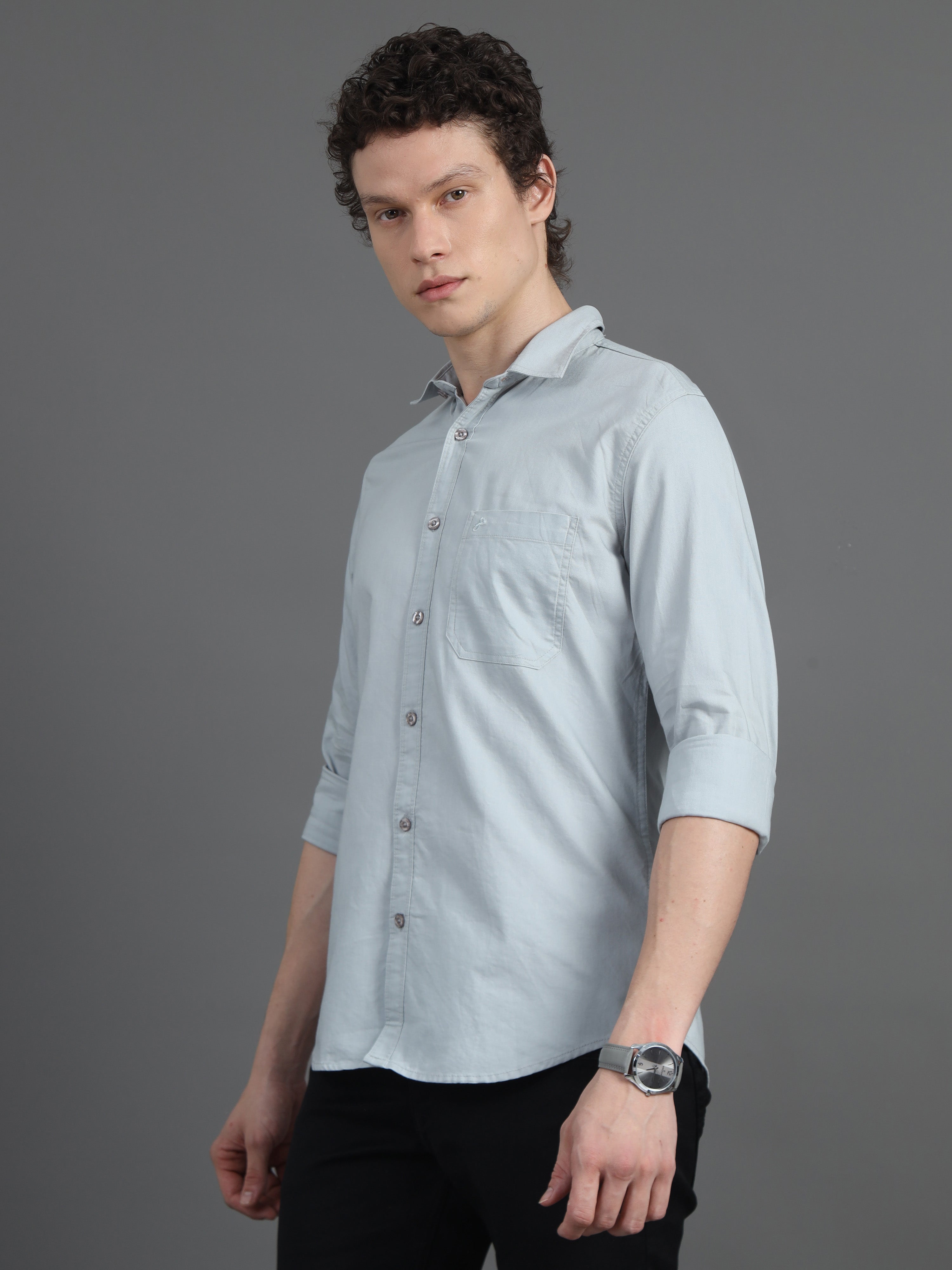 Jaguro Men's Casual Shirt