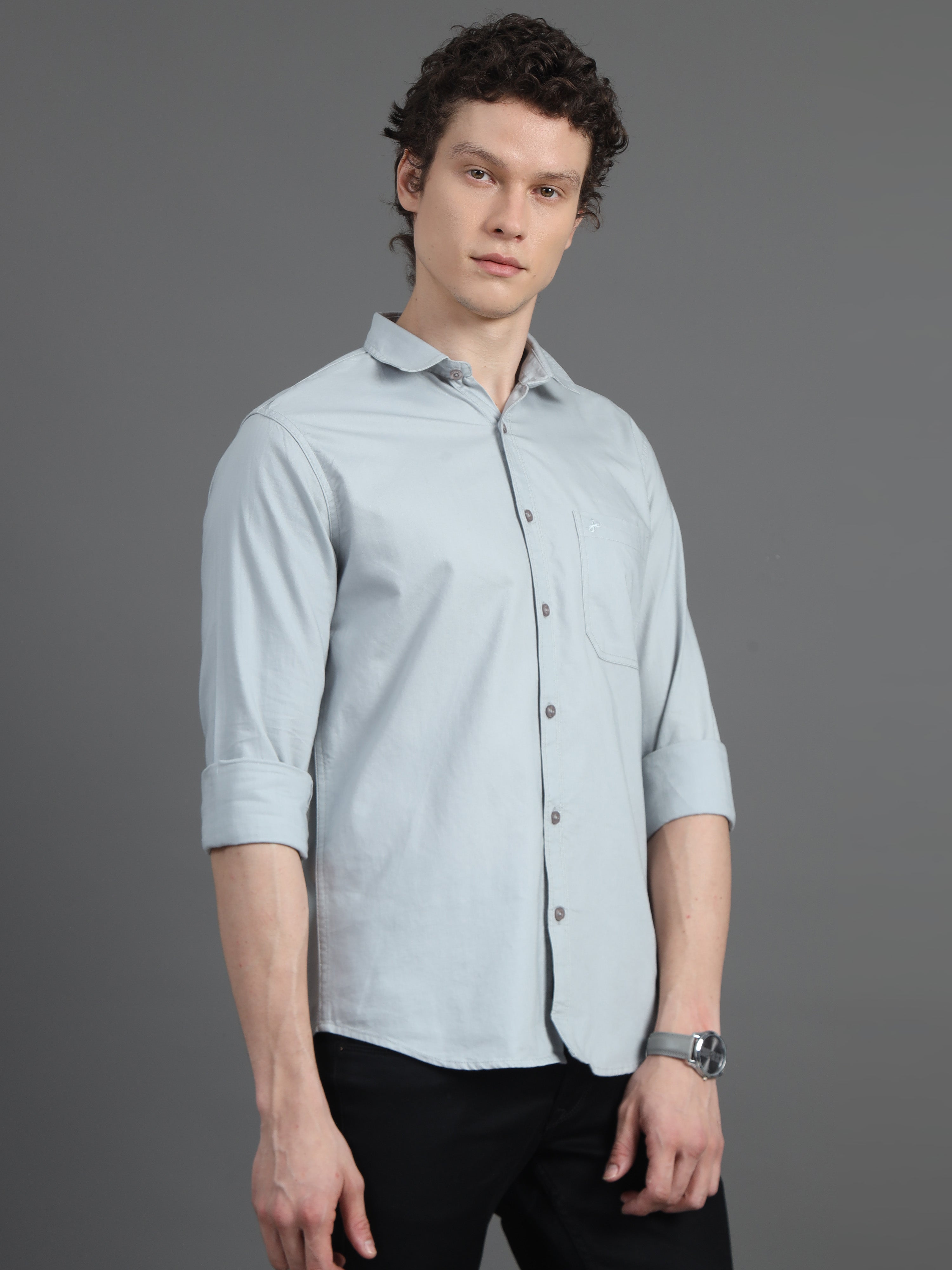 Jaguro Men's Casual Shirt