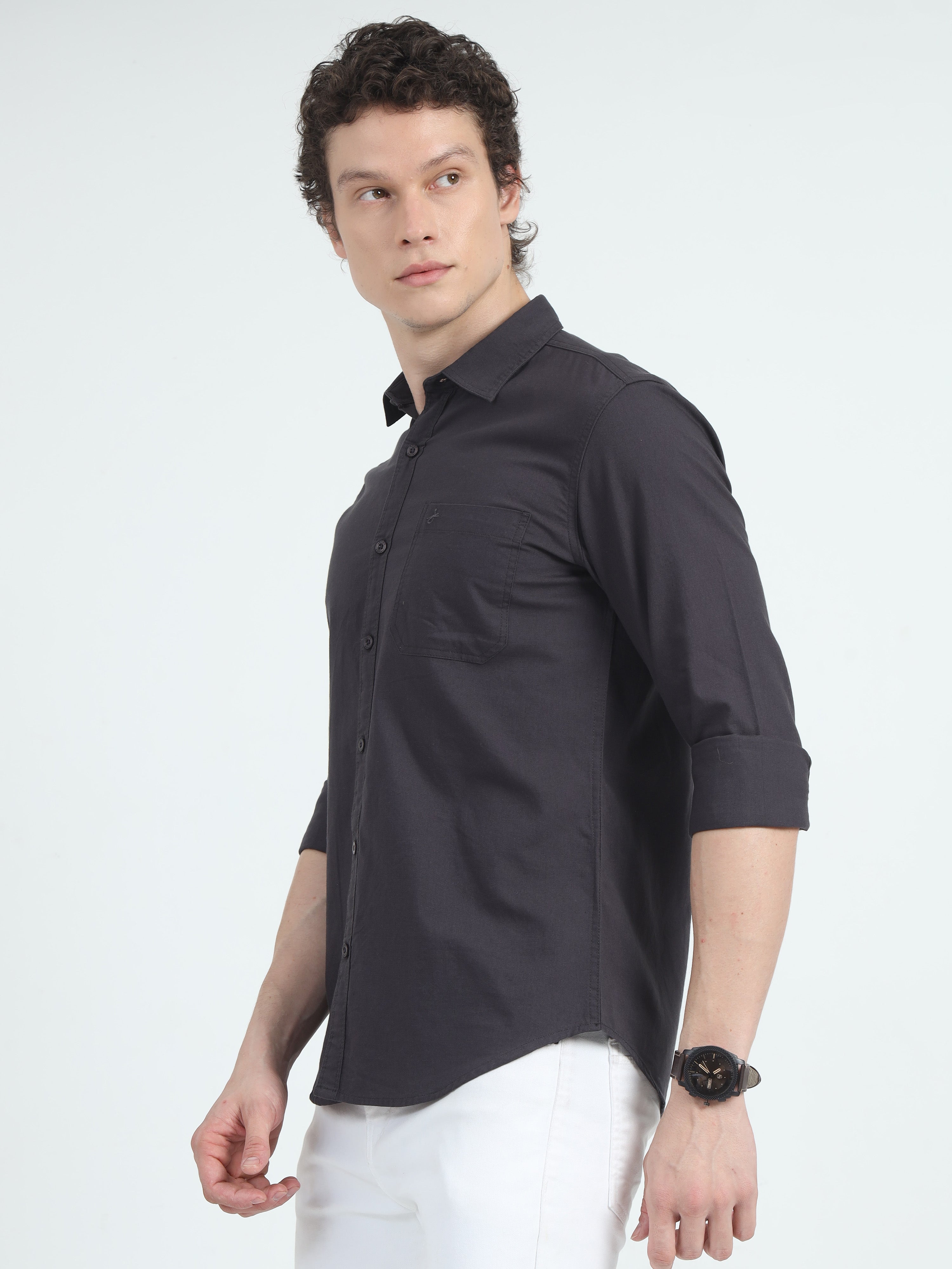 Jaguro Men's Casual Shirt