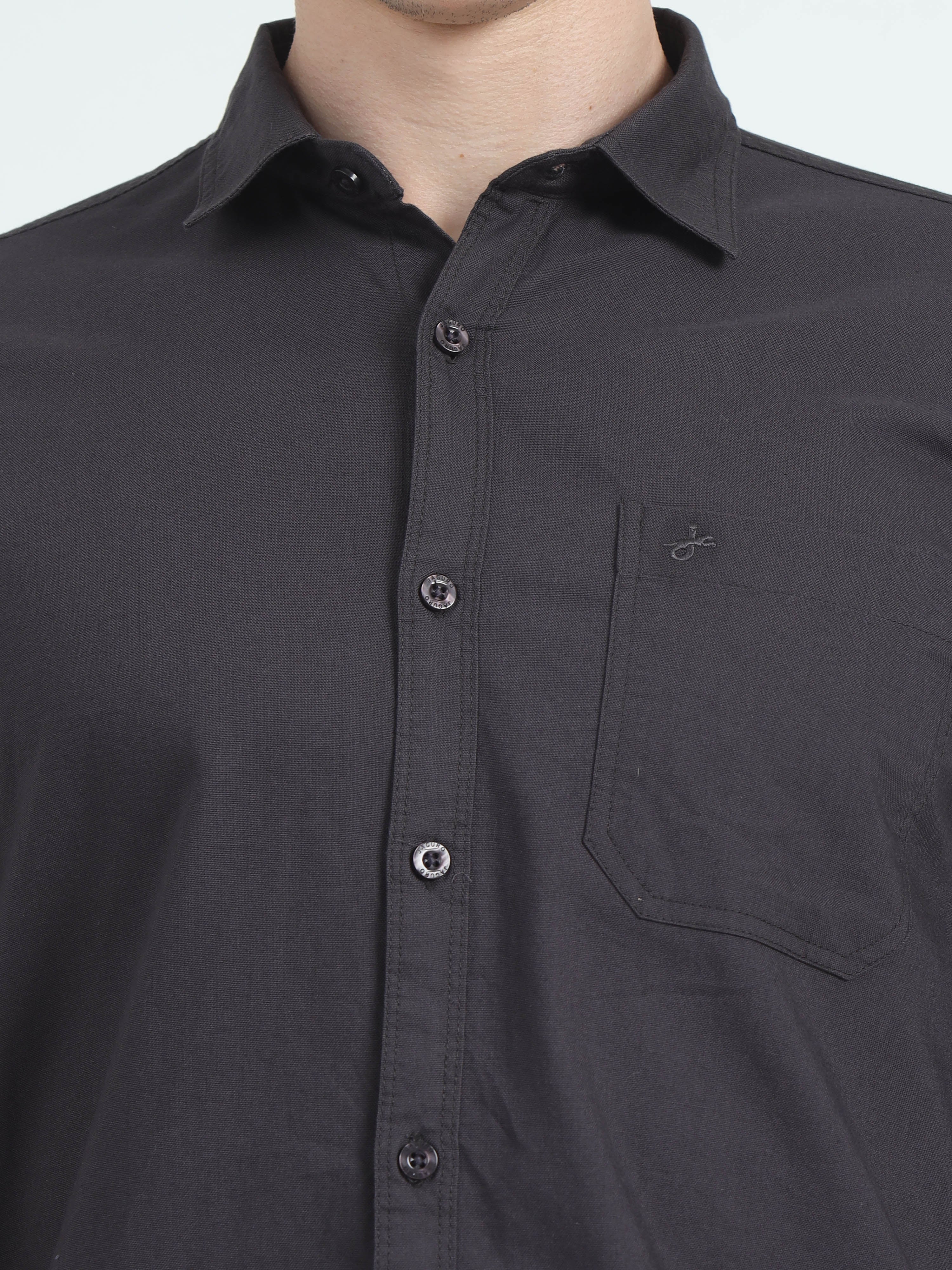 Jaguro Men's Casual Shirt