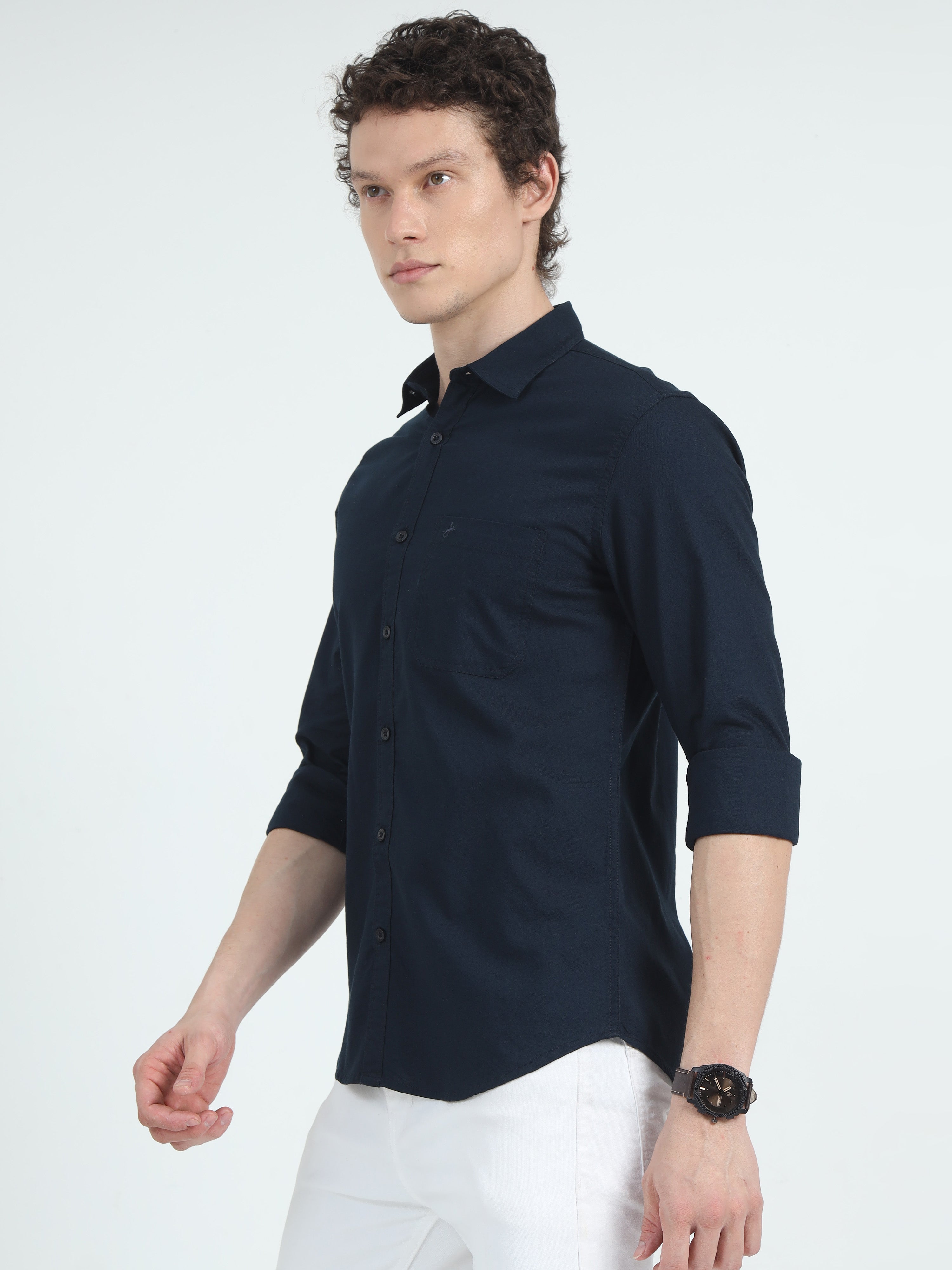 Jaguro Men's Casual Shirt