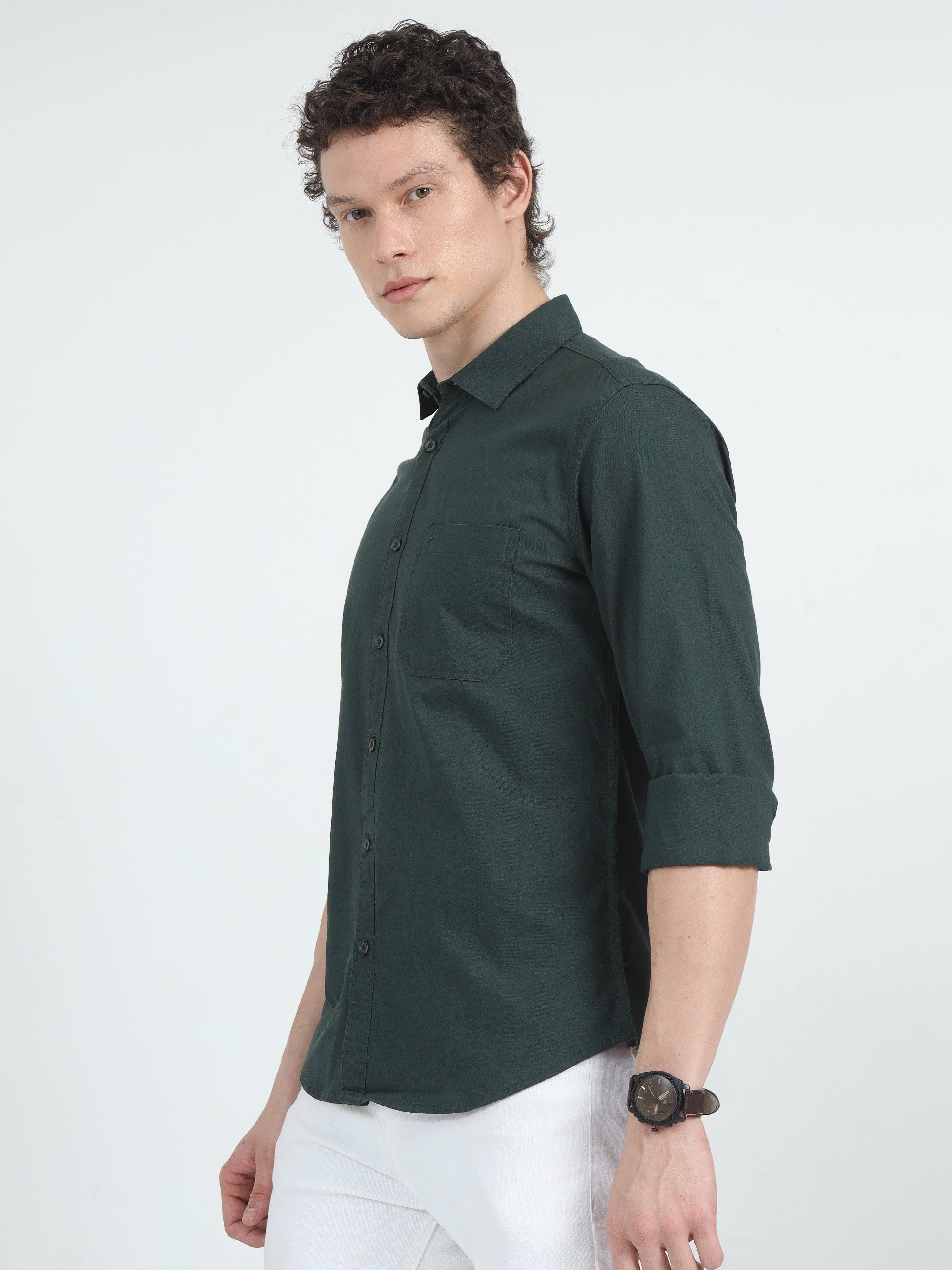 Jaguro Men's Casual Shirt