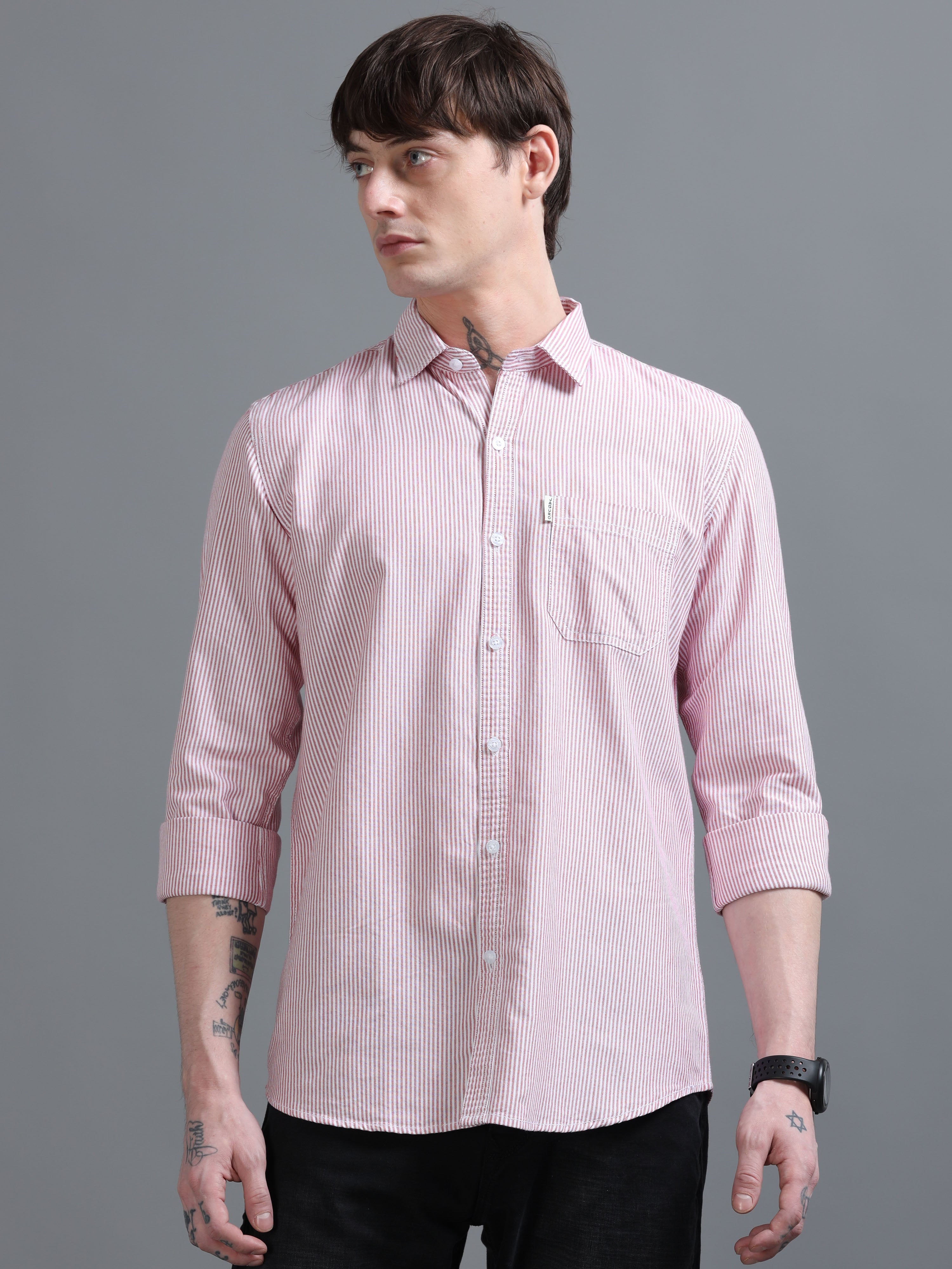 Jaguro Men's Casual Shirt