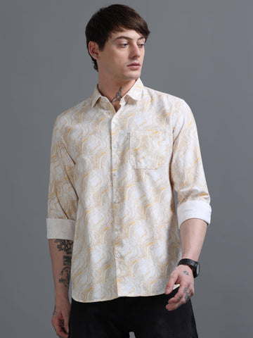 Jaguro Men's Casual Shirt