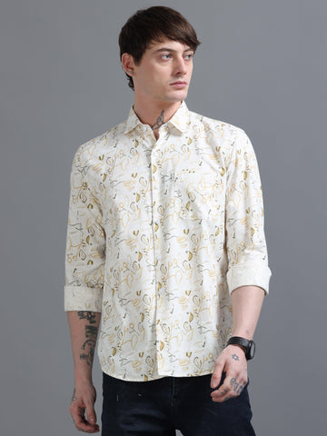 Jaguro Men's Casual Shirt