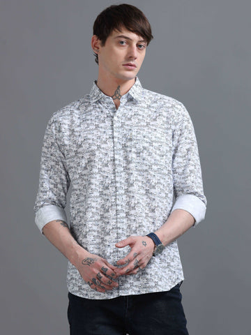 Jaguro Men's Casual Shirt