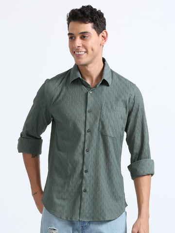 Jaguro Men's Casual Shirt