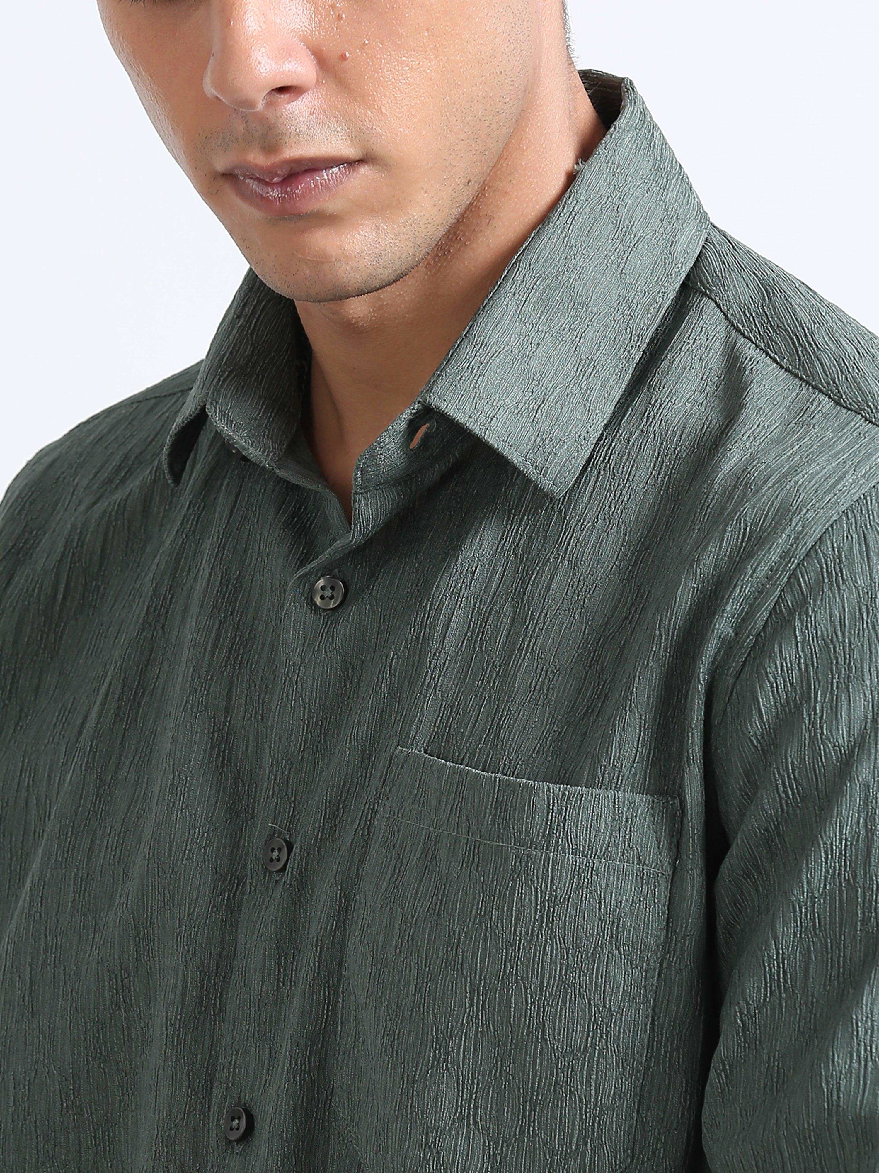 Jaguro Men's Casual Shirt