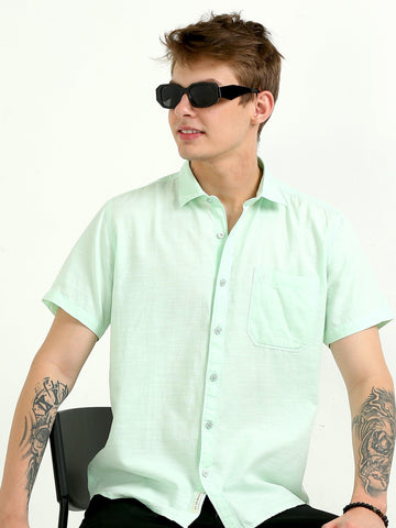 JAGURO AQUA HALF SLEEVE SHIRT