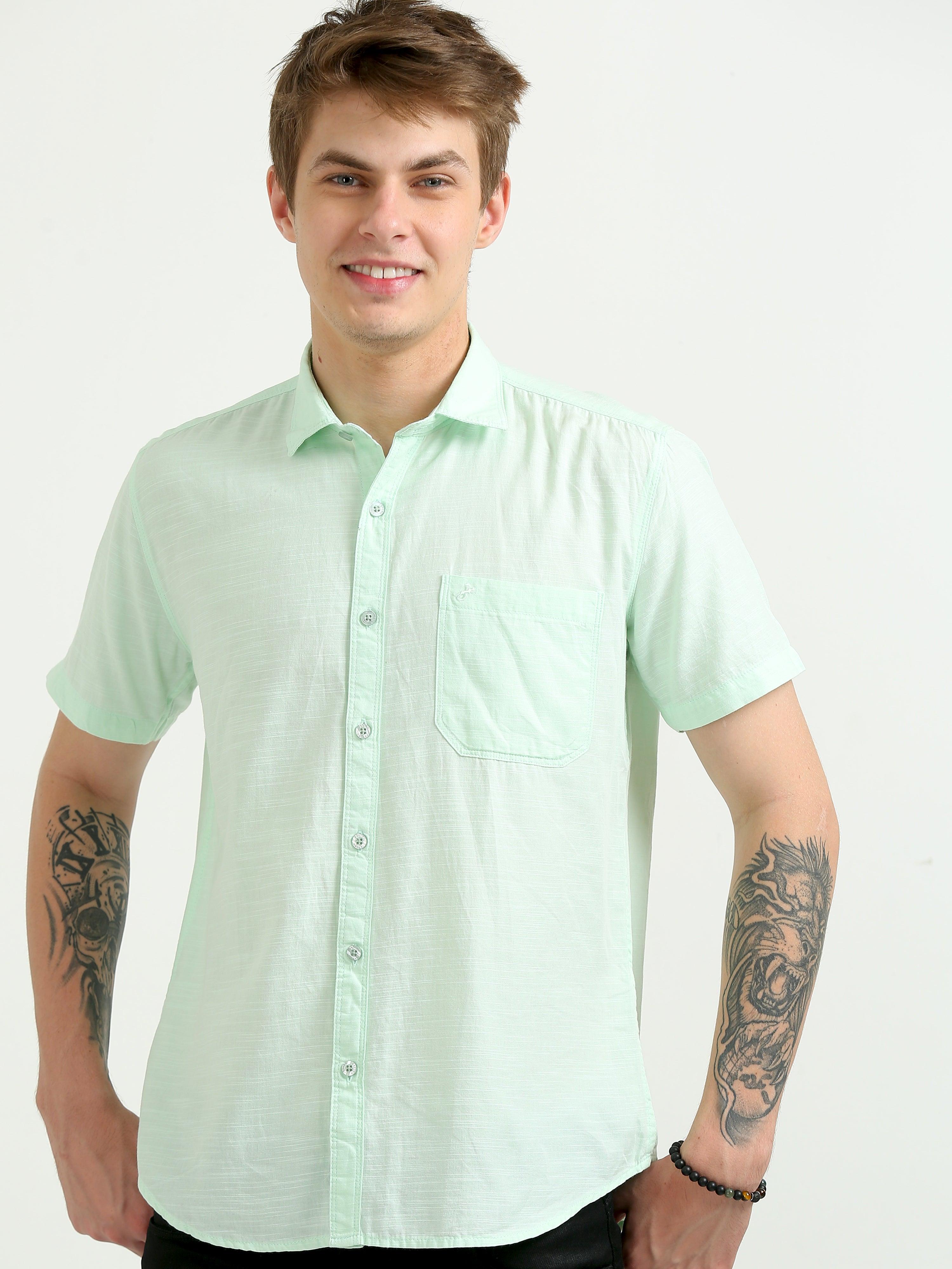 JAGURO AQUA HALF SLEEVE SHIRT