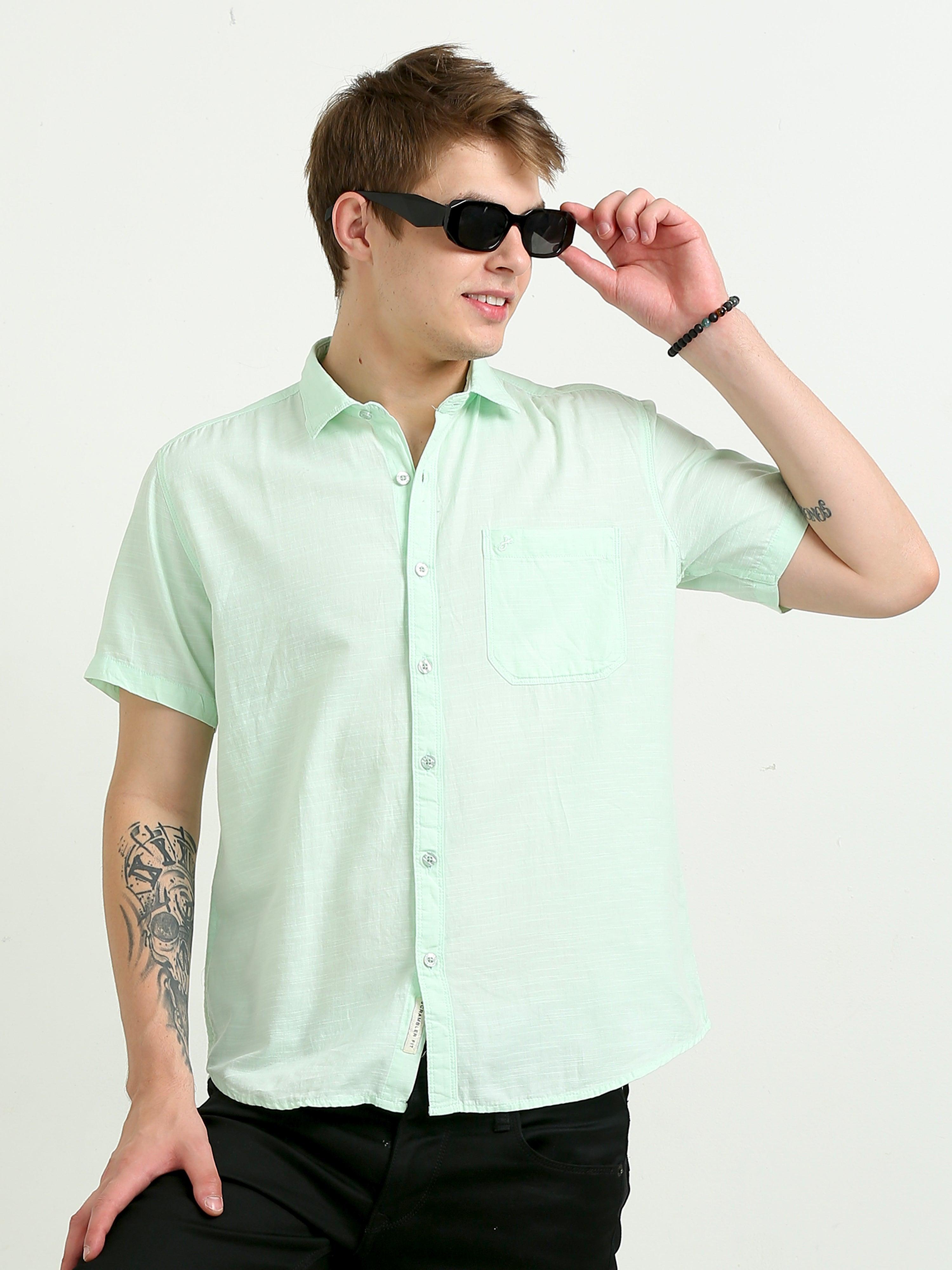 JAGURO AQUA HALF SLEEVE SHIRT