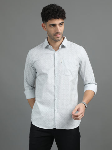 Jaguro Men's Casual Shirt