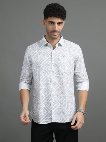 Jaguro Men's Casual Shirt