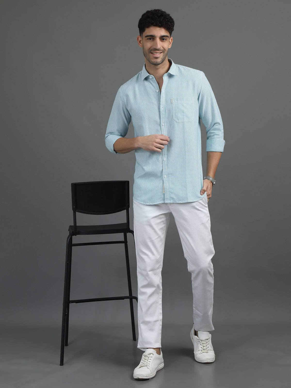 Jaguro Men's Casual Shirt