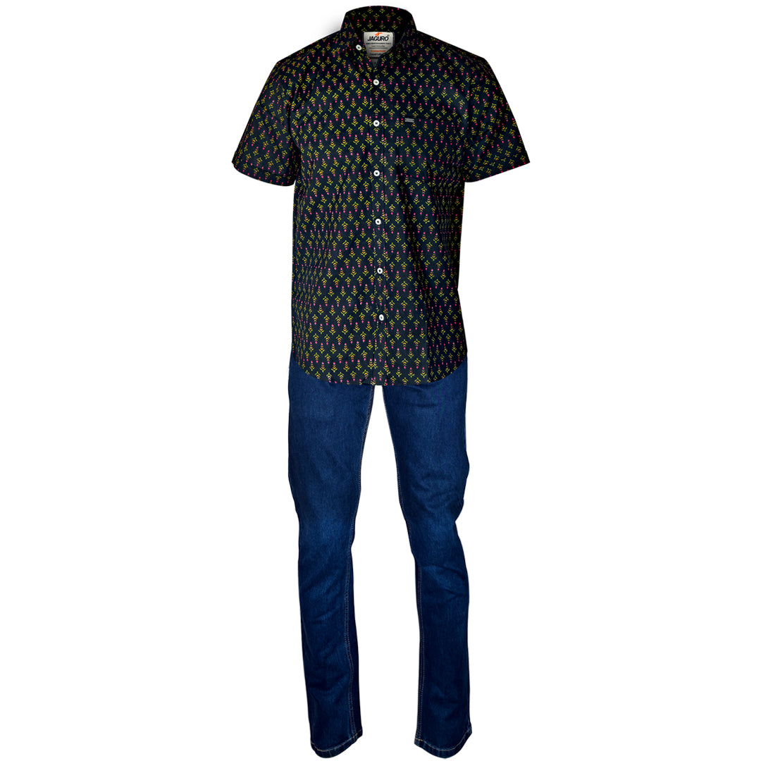 Sanganery Print Men’s Shirt