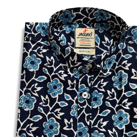 Sanganery Print Men’s Shirt