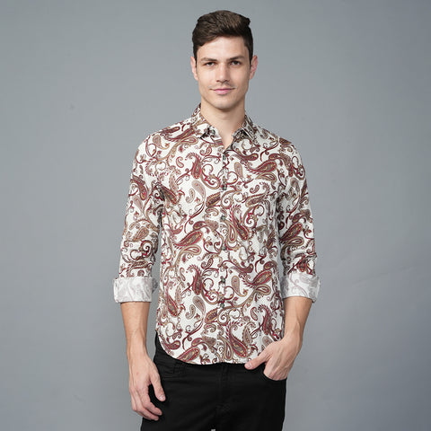 Jaguro Men's Casual Shirt