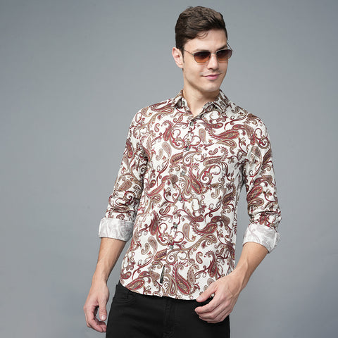 Jaguro Men's Casual Shirt