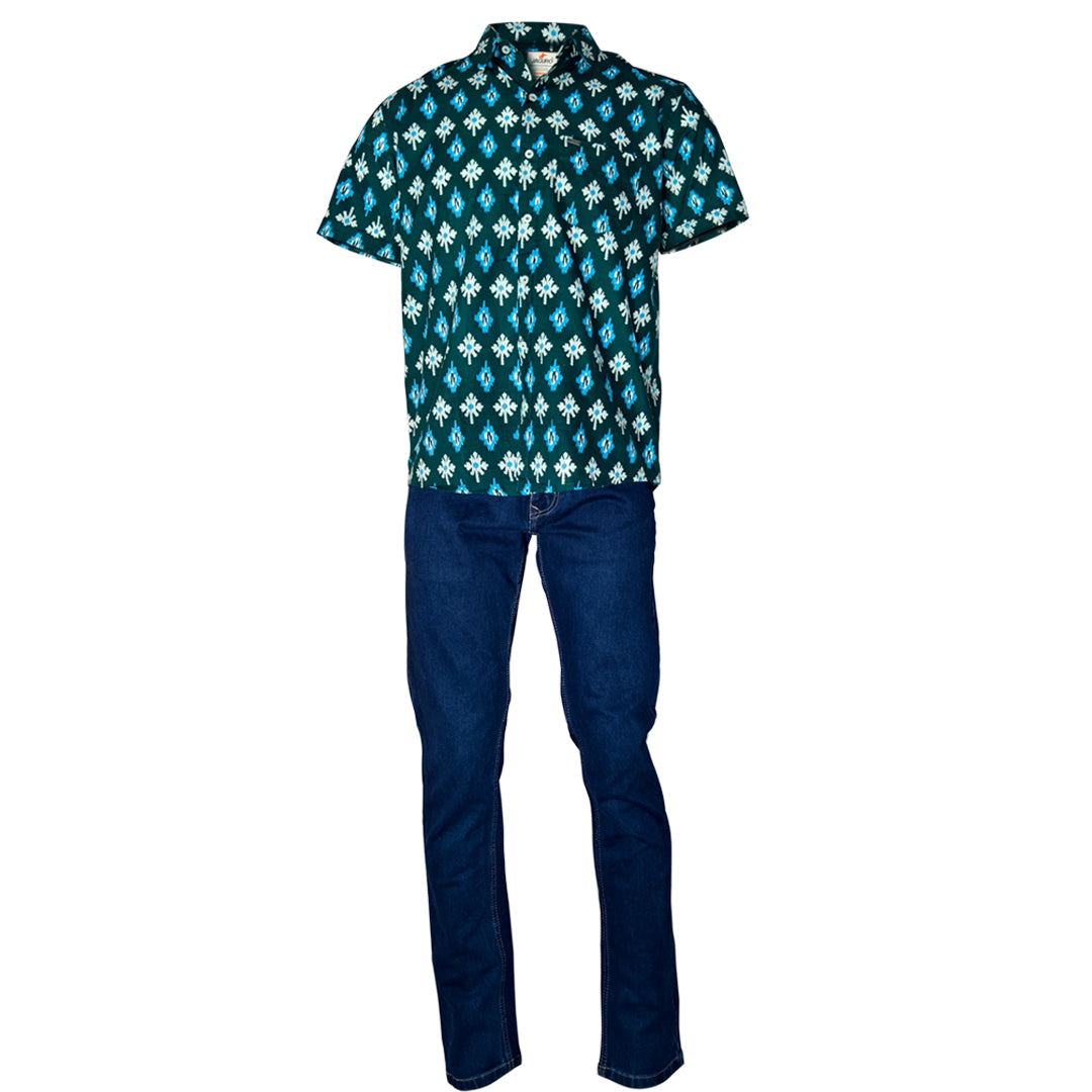 Sanganery Print Men’s Shirt