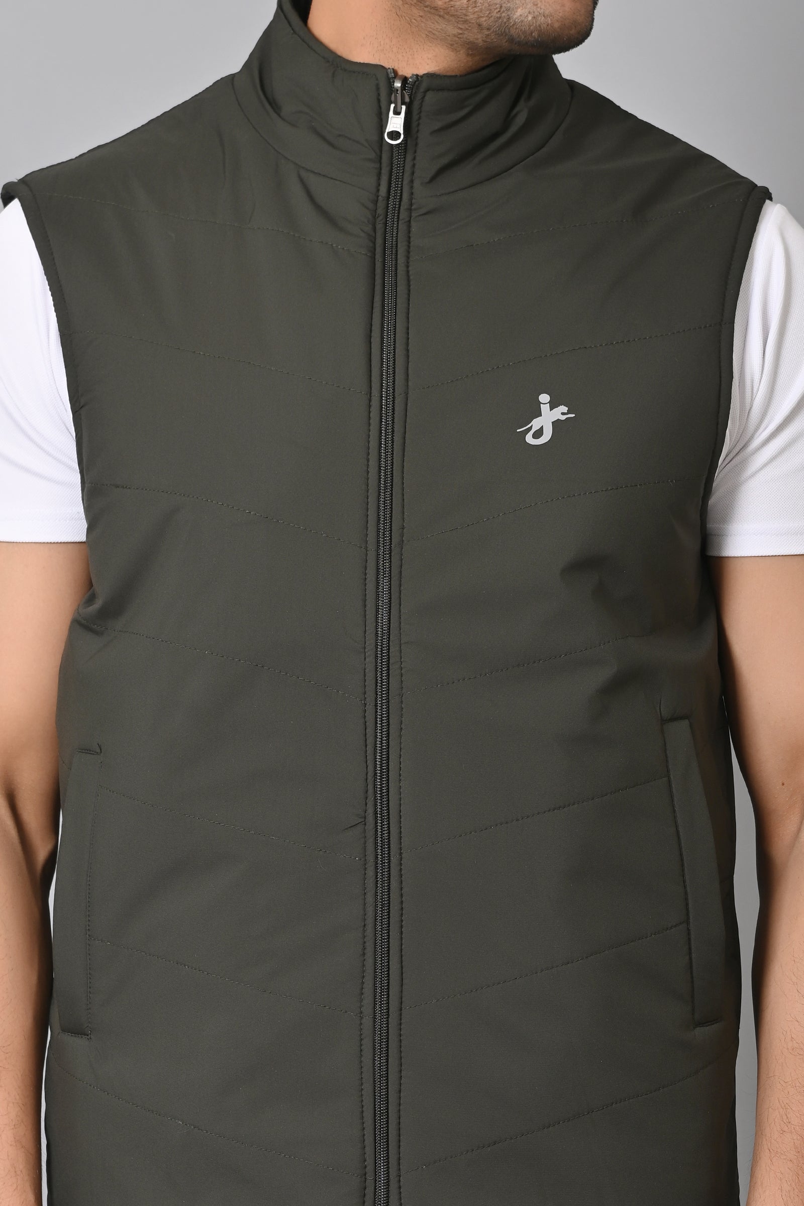 Men's Sleeveless Reversible Jacket for winter