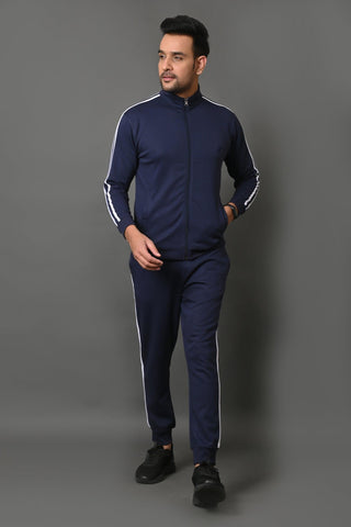 JAGURO FASHION: Comfortable And Stylish Black Cotton Tracksuit