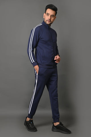 JAGURO FASHION: Comfortable And Stylish Black Cotton Tracksuit