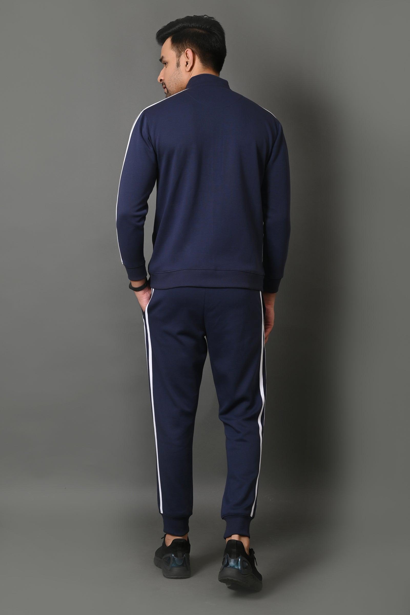 JAGURO Black Cotton Tracksuit