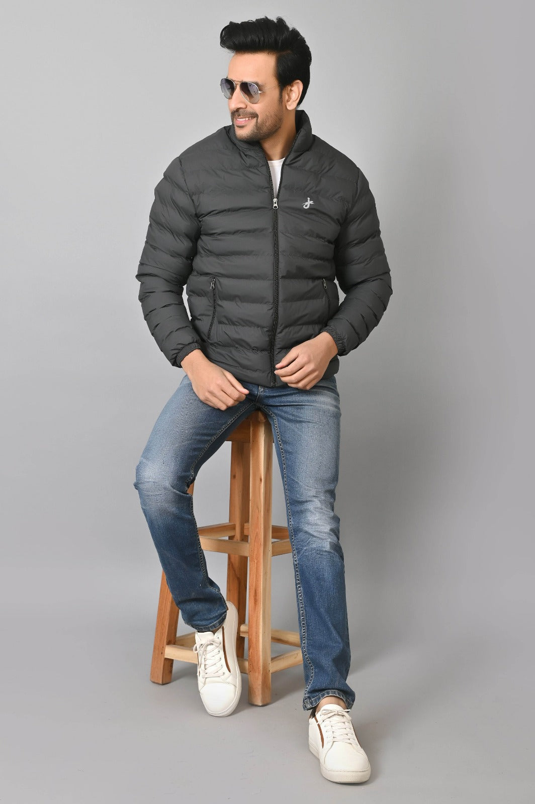 JAGURO Men's Stylish Bomber Jacket For Winter