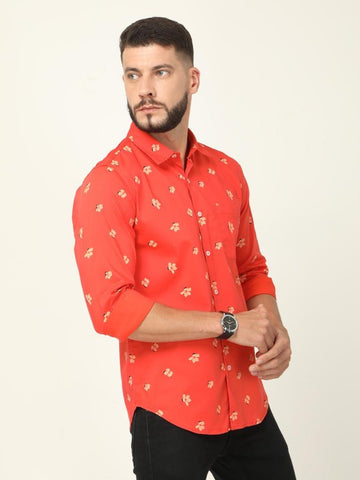 Jaguro Men's Casual Shirt