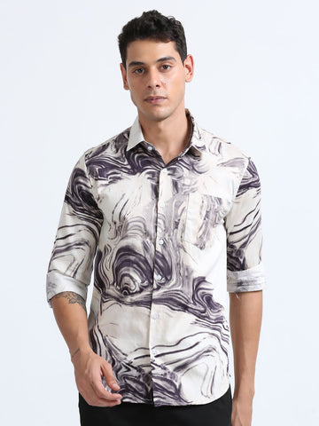 Jaguro Men's Casual Shirt