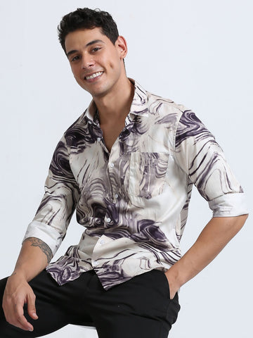 Jaguro Men's Casual Shirt