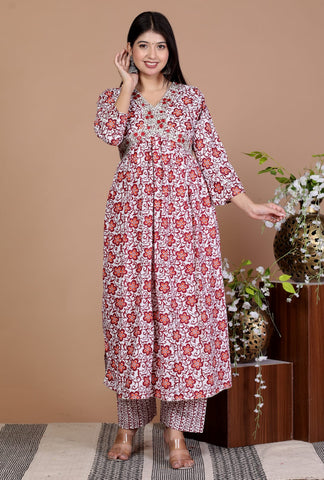 Saganeri Block Print Kurta