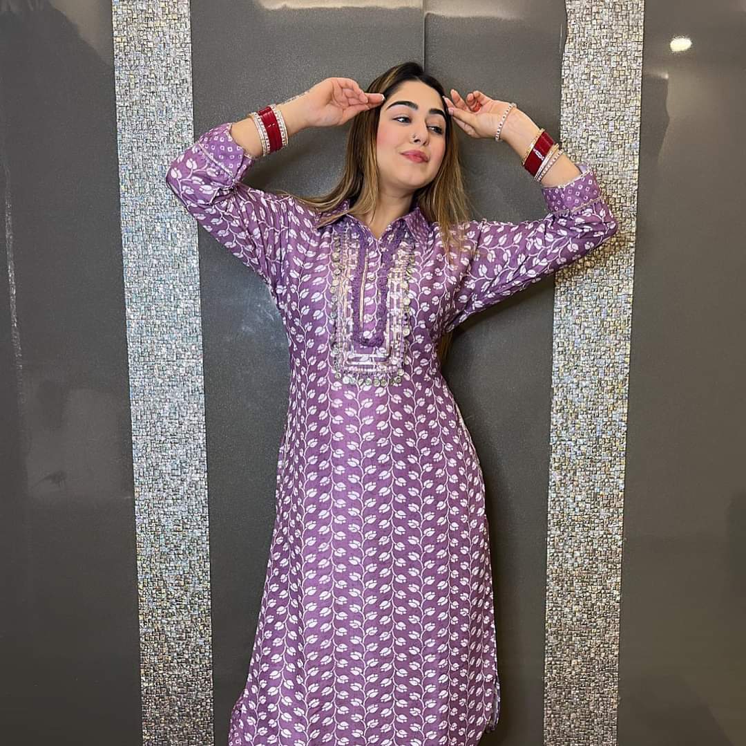 JAGURO FASHIONS: Premium Reyon Kurti with Designer Afghani Salwar