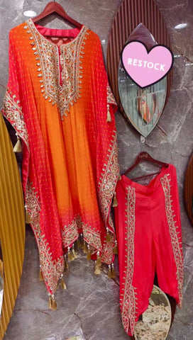 Kaftan with Dhoti Set