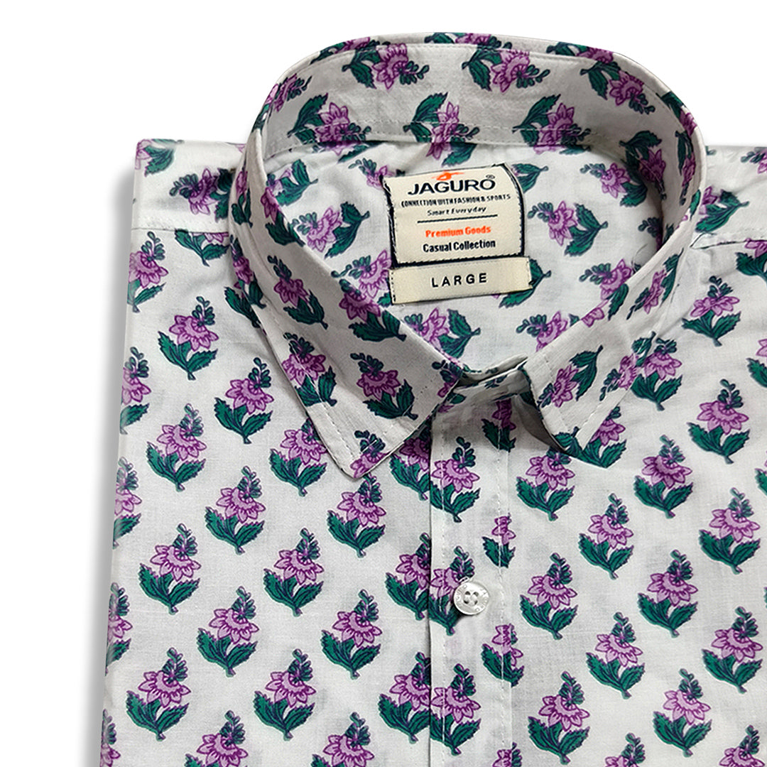 Sanganery Print Men’s Shirt