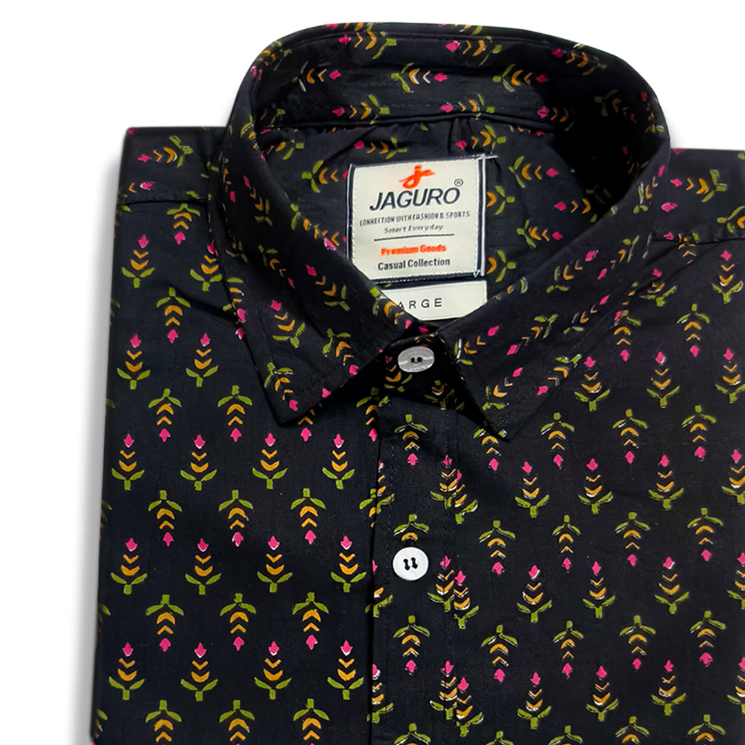 Sanganery Print Men’s Shirt