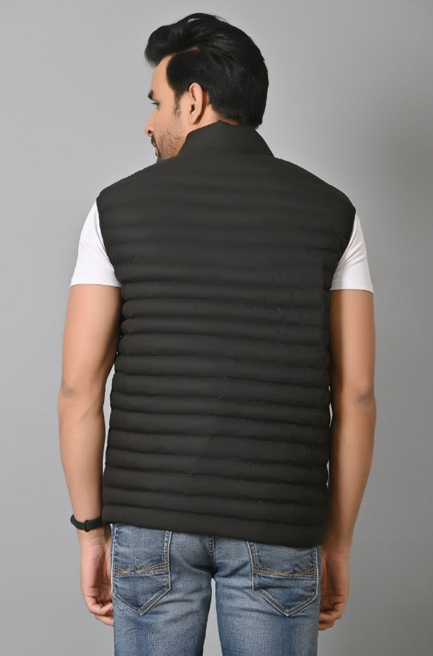 JAGURO FASHION: Men's Stylish Sleeveless Bomber Jacket For Winter|best menswear