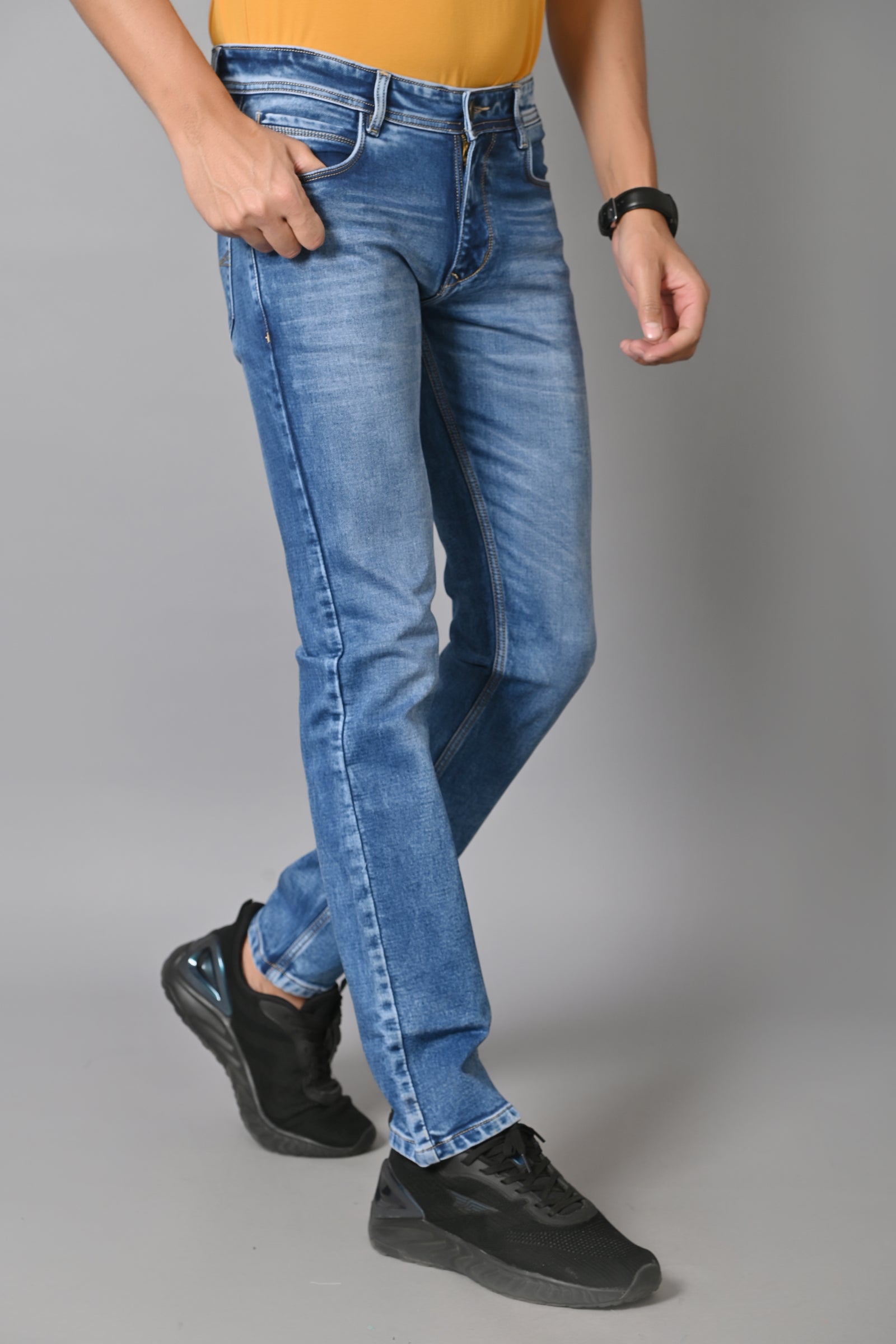 Jaguro Men's Stylish Denim Jeans