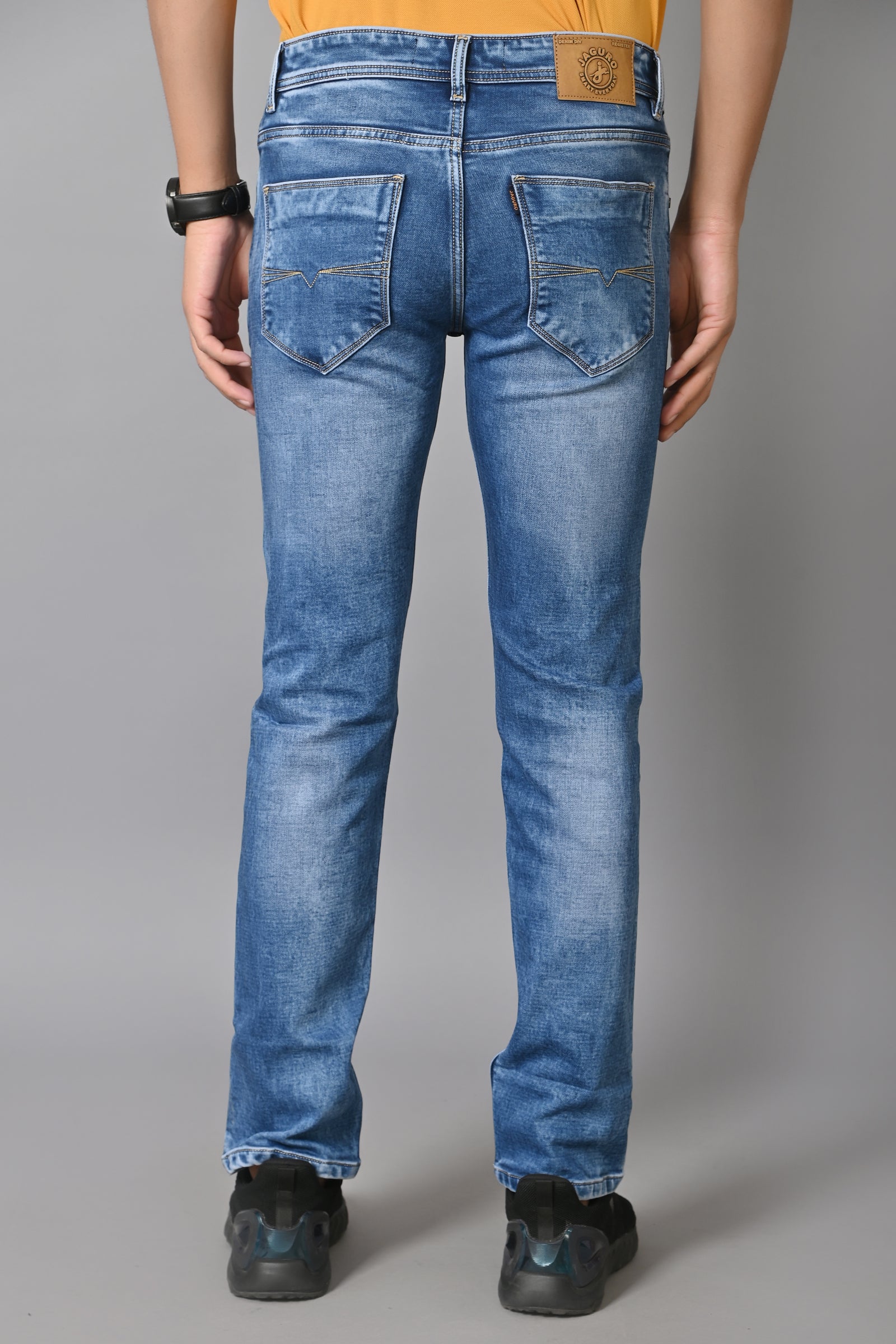 Jaguro Men's Stylish Denim Jeans