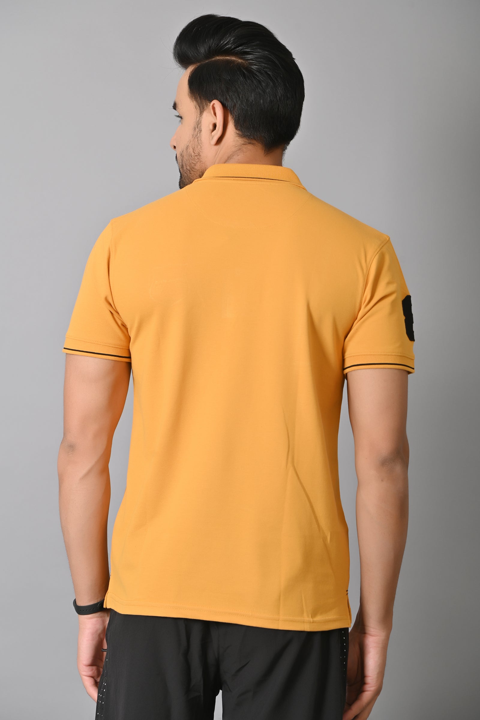 Jaguro Men's Polo Tshirt Mustard